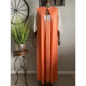 STARDUST Vintage Intimate Lingerie Nightgown Robe Ensemble Size L